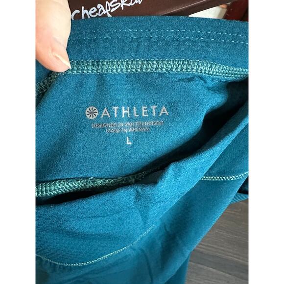 Athleta women's athletic tennis, skort in a teal or aqua blue color size Large - Picture 3 of 10
